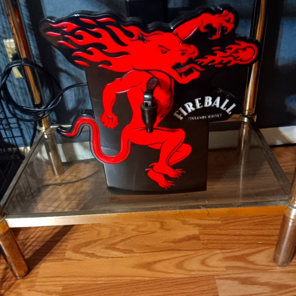 2 bottle fireball chilled dispenser